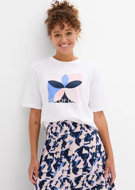 Tričko z čisté bavlny, bonprix