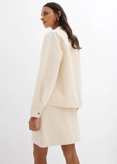 Keprová bunda z čisté bavlny, bonprix