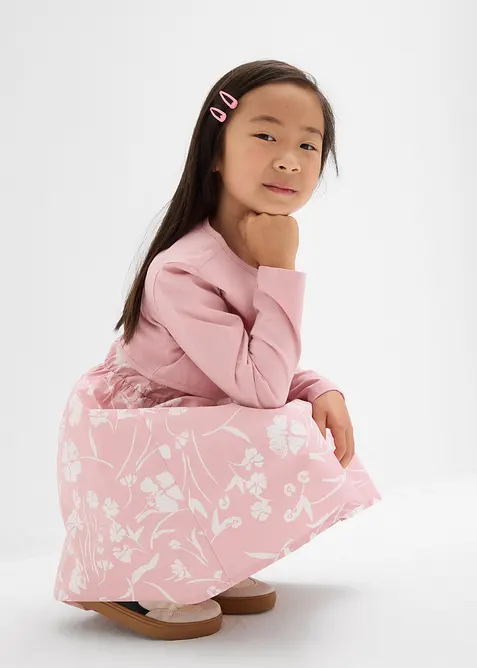 Šaty a bolero z čisté bavlny (2dílná souprava), bonprix