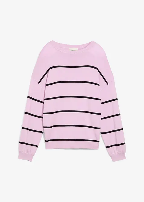 Svetr z jemného úpletu ze směsi s viskózou, bonprix