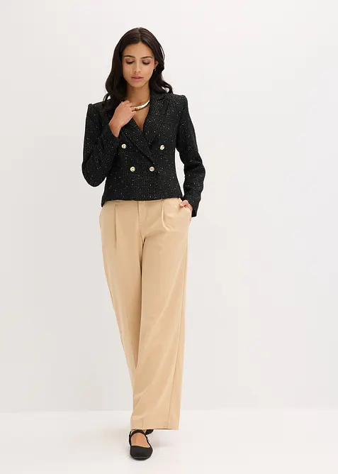 Krátký blejzr z měkkého buklé, bonprix