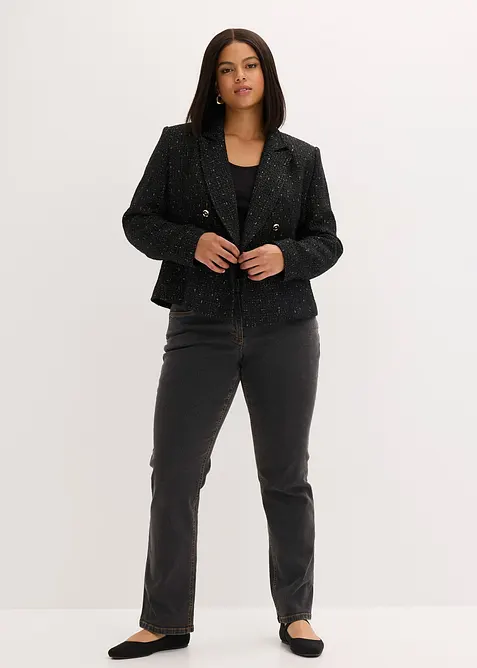 Krátký blejzr z měkkého buklé, bonprix