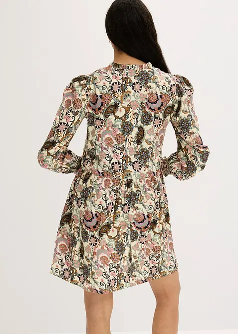 Tunikové šaty s potiskem, bonprix