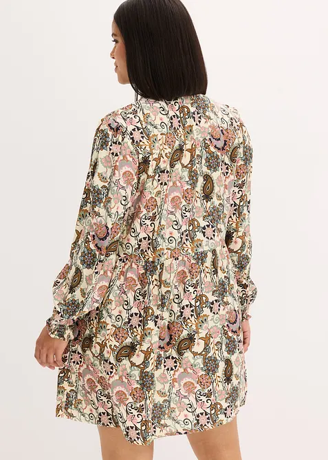 Tunikové šaty s potiskem, bonprix