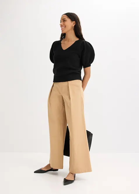 Svetr s krátkým rukávem, bonprix