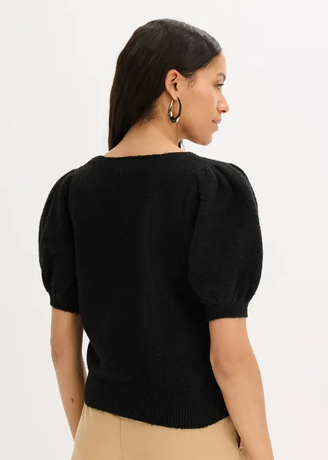 Svetr s krátkým rukávem, bonprix