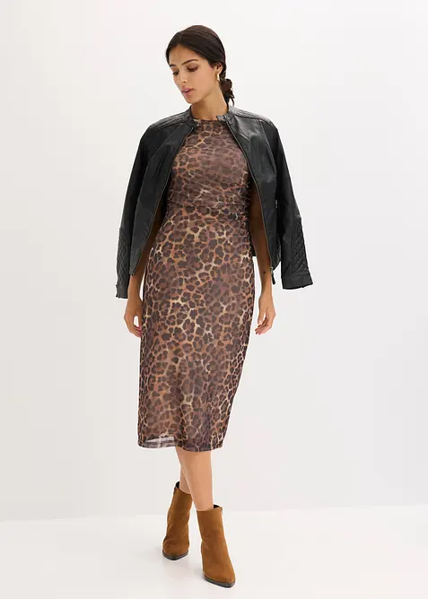 Midi &scaron;aty z jemn&eacute; s&iacute;ťoviny, bonprix