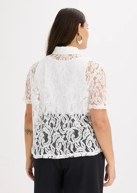 Krajkov&aacute; halenka, bonprix