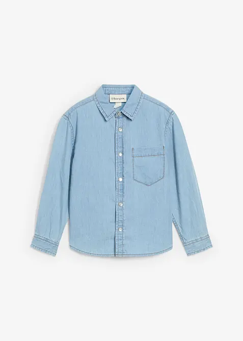 Džínová košile z čisté organické bavlny, bonprix