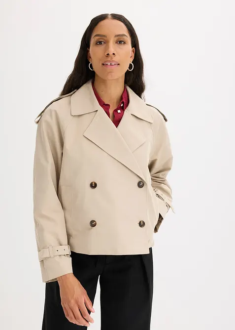 Trenčkotová bunda, bonprix