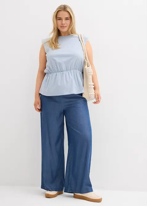 Kalhoty Marlene ze splývavého lyocellu, bonprix