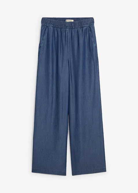 Kalhoty Marlene ze splývavého lyocellu, bonprix