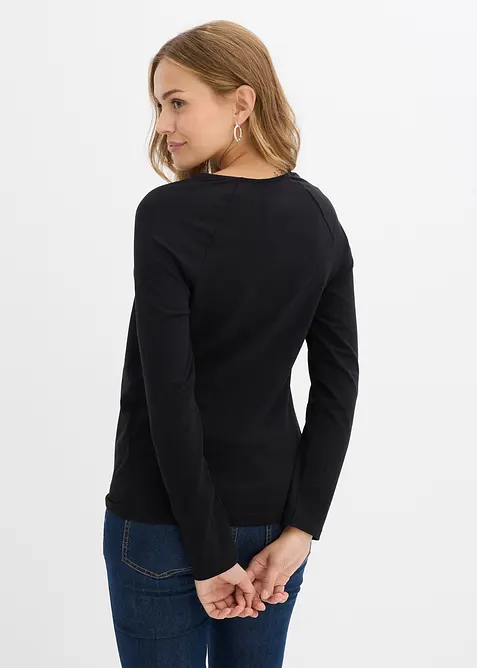 Těhotenské a kojicí tričko 2 v 1, z bavlny, bonprix