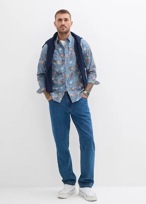 Business košile z čisté bavlny, Slim Fit, bonprix