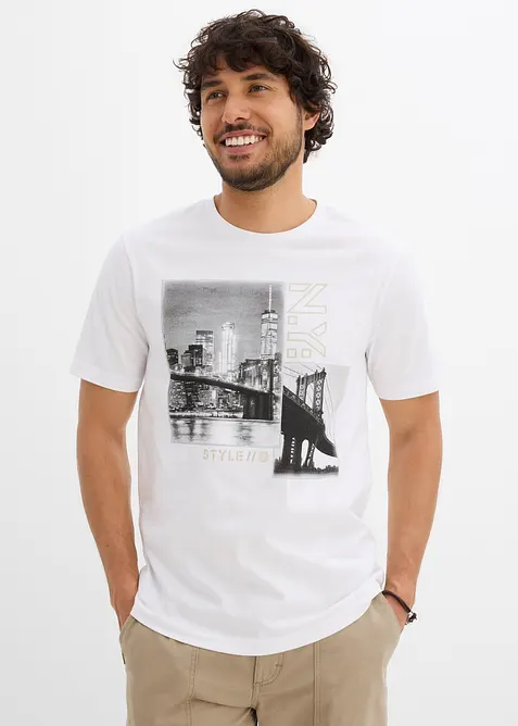 Tričko z čisté organické bavlny, bonprix