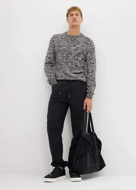 Svetr z hrubé pleteniny, s bavlnou, bonprix