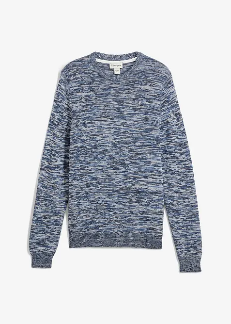 Svetr z hrub&eacute; pleteniny, s bavlnou, bonprix