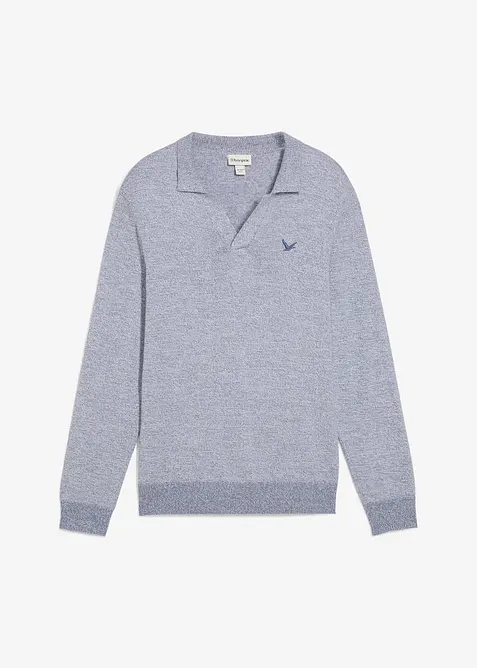 Svetr z jemného úpletu s čistou bavlnou, bonprix