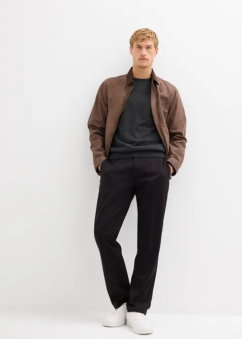 Svetr z jemného úpletu s čistou bavlnou, bonprix