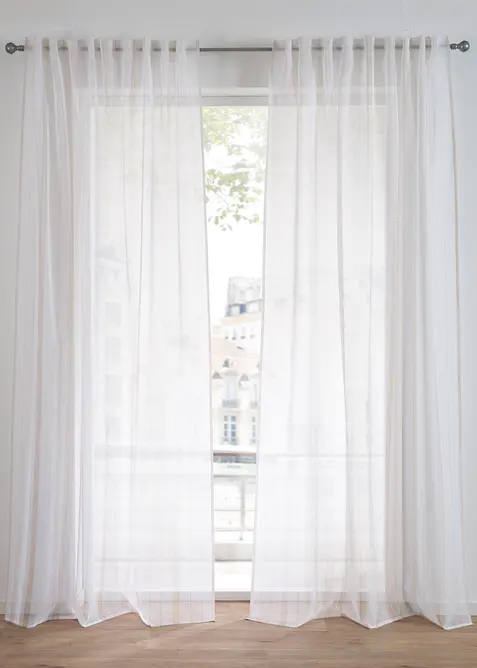 Záclona s proužky (1 ks v balení), bonprix