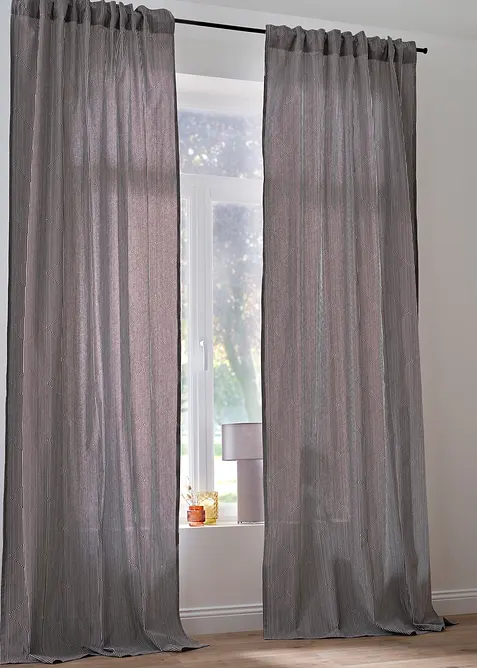 Záclonová tyč, koncovka kolečko, bonprix