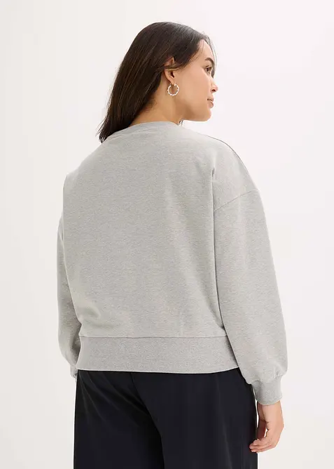 Oversize mikina z bavlny, bonprix