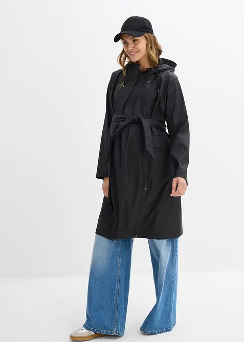 Těhotenský a nosicí kabát 3 v 1, větru a voděodolný, se dvěma vsadkami, bonprix