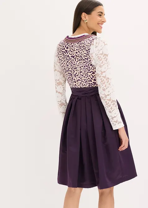 Kroj Dirndl s vyšívanou zástěrou (2dílná souprava), bonprix