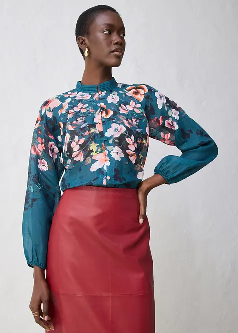 Tunikov&aacute; halenka z ramie, bonprix