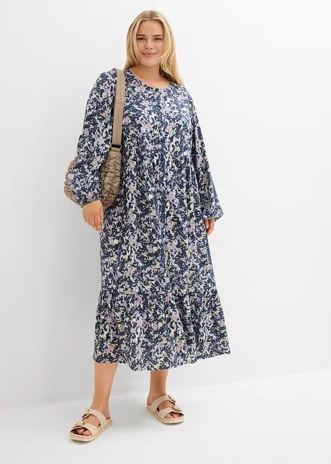 Halenkov&eacute; &scaron;aty ze spl&yacute;vav&eacute; visk&oacute;zy, bonprix