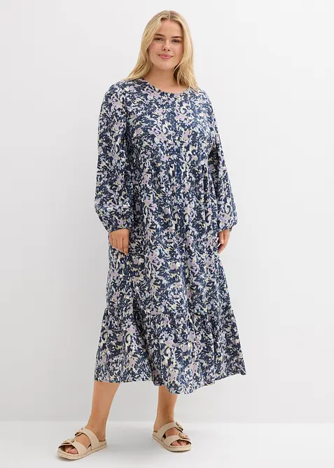 Halenkov&eacute; &scaron;aty ze spl&yacute;vav&eacute; visk&oacute;zy, bonprix