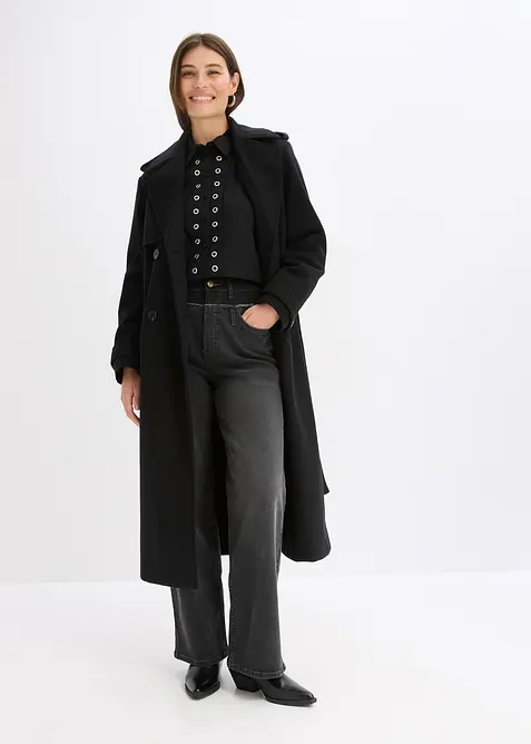 Halenka s ozdobn&yacute;mi n&yacute;tky, bonprix