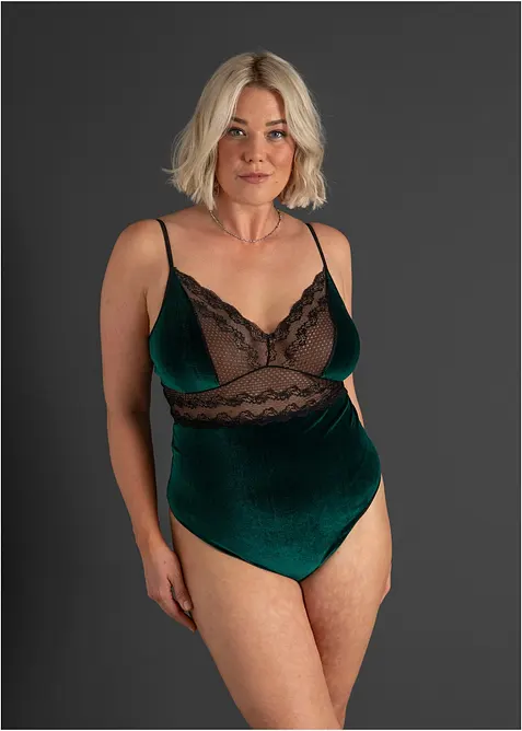 Sametové body ouvert, bonprix