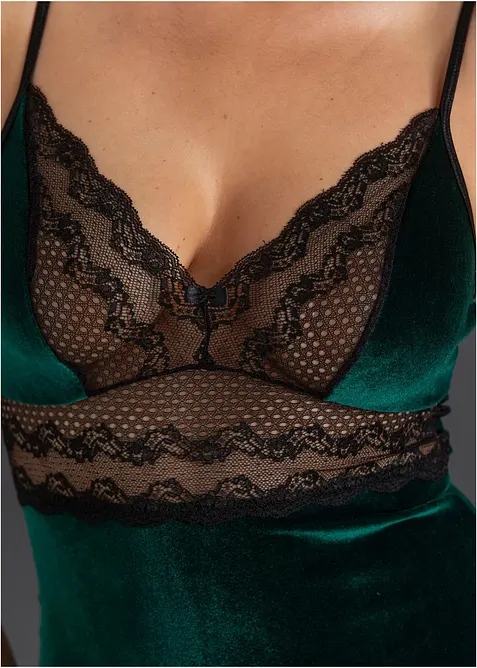 Sametové body ouvert, bonprix