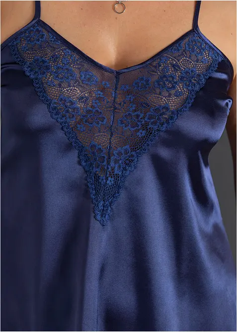 Saténové negližé, bonprix