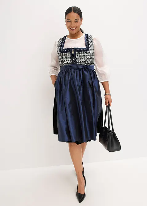 Kroj ve stylu dirndl a zástěra (2dílná souprava), bonprix
