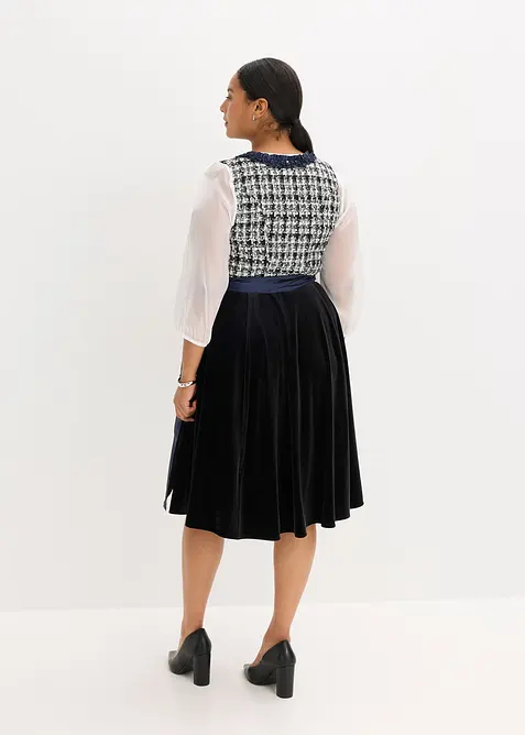 Kroj ve stylu dirndl a zástěra (2dílná souprava), bonprix