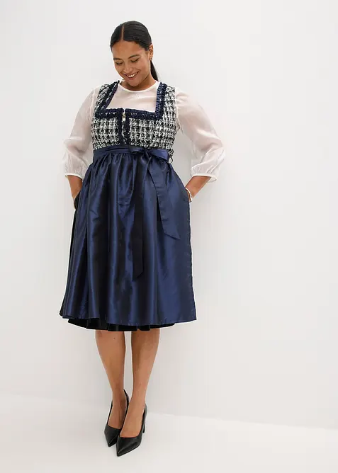 Kroj ve stylu dirndl a zástěra (2dílná souprava), bonprix