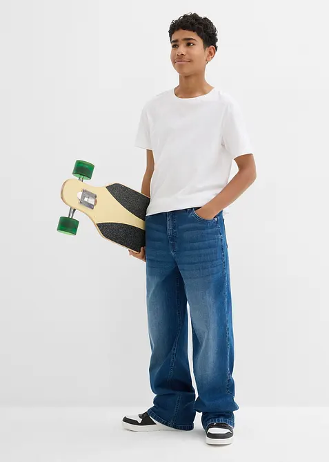 Strečov&eacute; dž&iacute;ny, Extra Loose Fit, Straight, bonprix