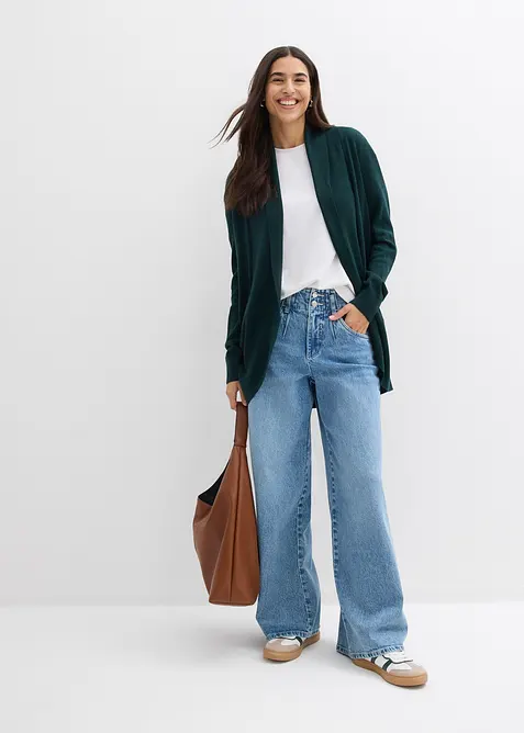 Kab&aacute;tek z jemn&eacute; pleteniny, bonprix