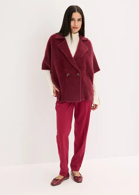 Kalhoty bez zapínání, s puky, bonprix