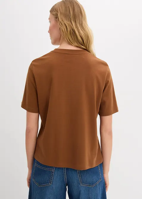 Tričko z těžké čisté organické bavlny, bonprix