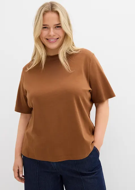 Tričko z těžké čisté organické bavlny, bonprix