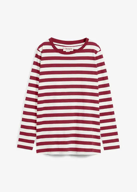 Pruhovan&eacute; triko z čist&eacute; organick&eacute; bavlny, bonprix