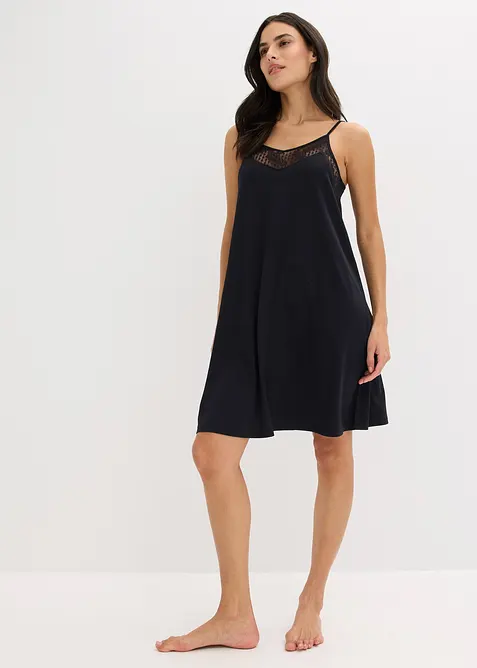 Krátká noční košile z měkké směsi s modalem, bonprix