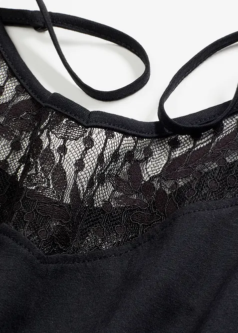 Krátká noční košile z měkké směsi s modalem, bonprix