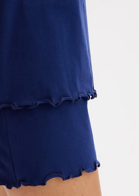 Krátké pyžamo s knoflíkovou lištou, bonprix