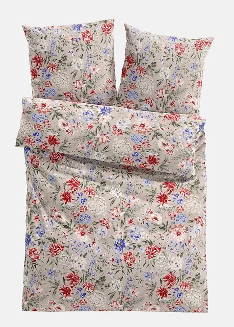 Povlečení s květinovým designem, bonprix