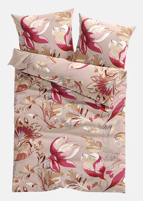 Povlečení s květinovým designem, bonprix