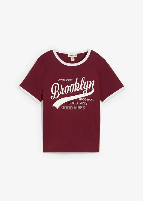 Tričko z čisté organické bavlny, bonprix